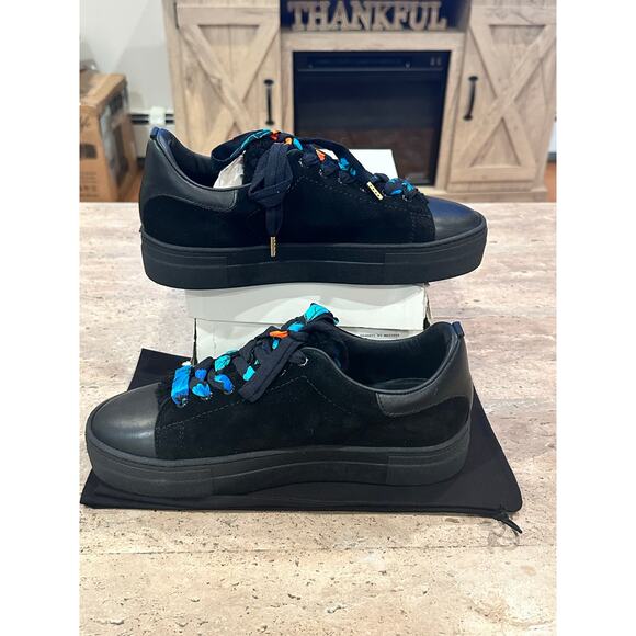 NEW In Box Maje Black Baskets Sneaker size 39 / 8.5 - Picture 3 of 7